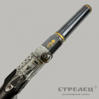 фото — пара капсюльных пистолетов короля италии эммануила ii. 1860-е г.